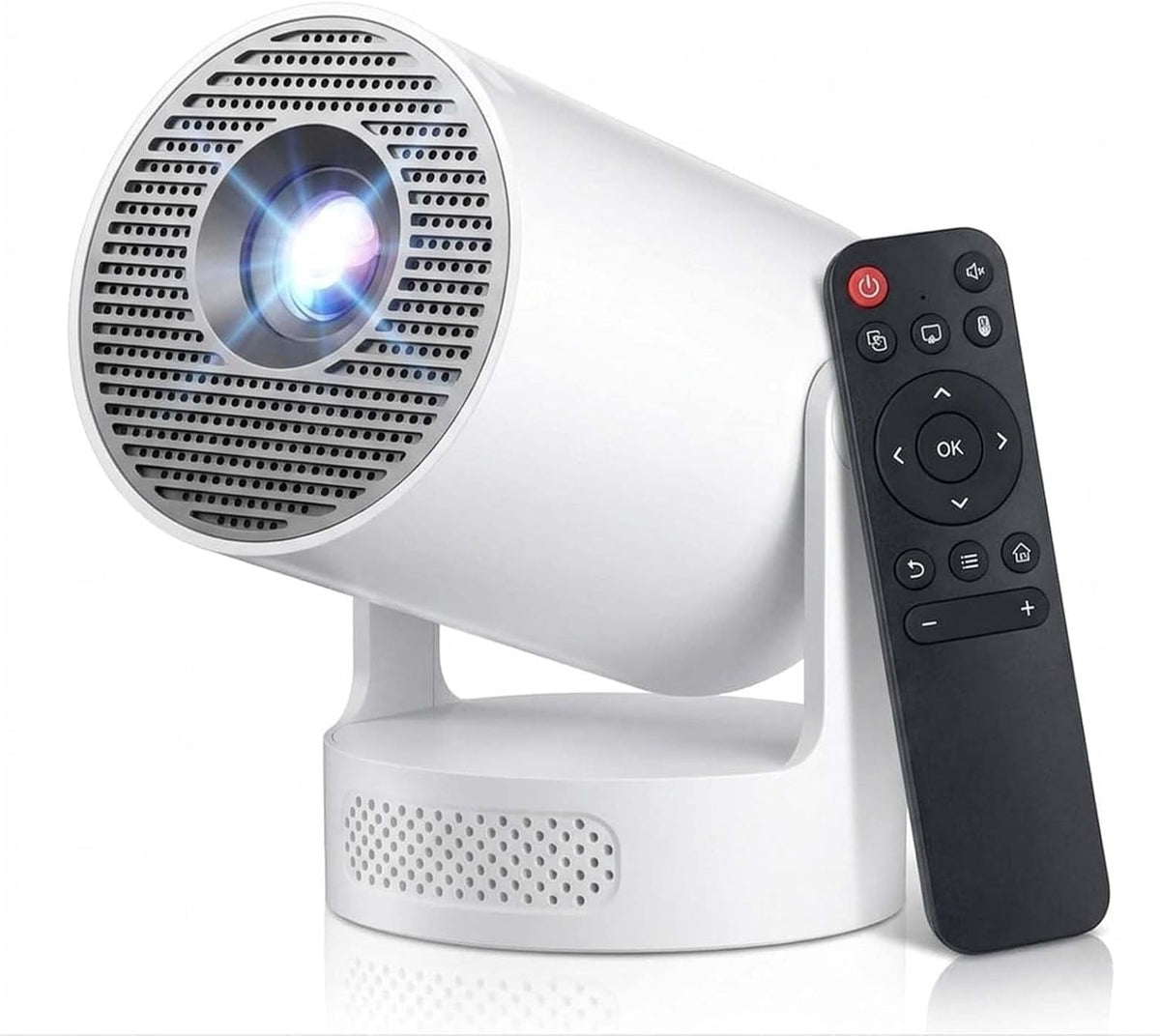 Mini Projector 4K, WiFi & Bluetooth 5.4, Built-in Apps, Auto Keystone