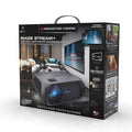 Monster Vision Wireless 1080p FHD TFT LCD Image Stream Projector with 120 inch Screen 30000 H