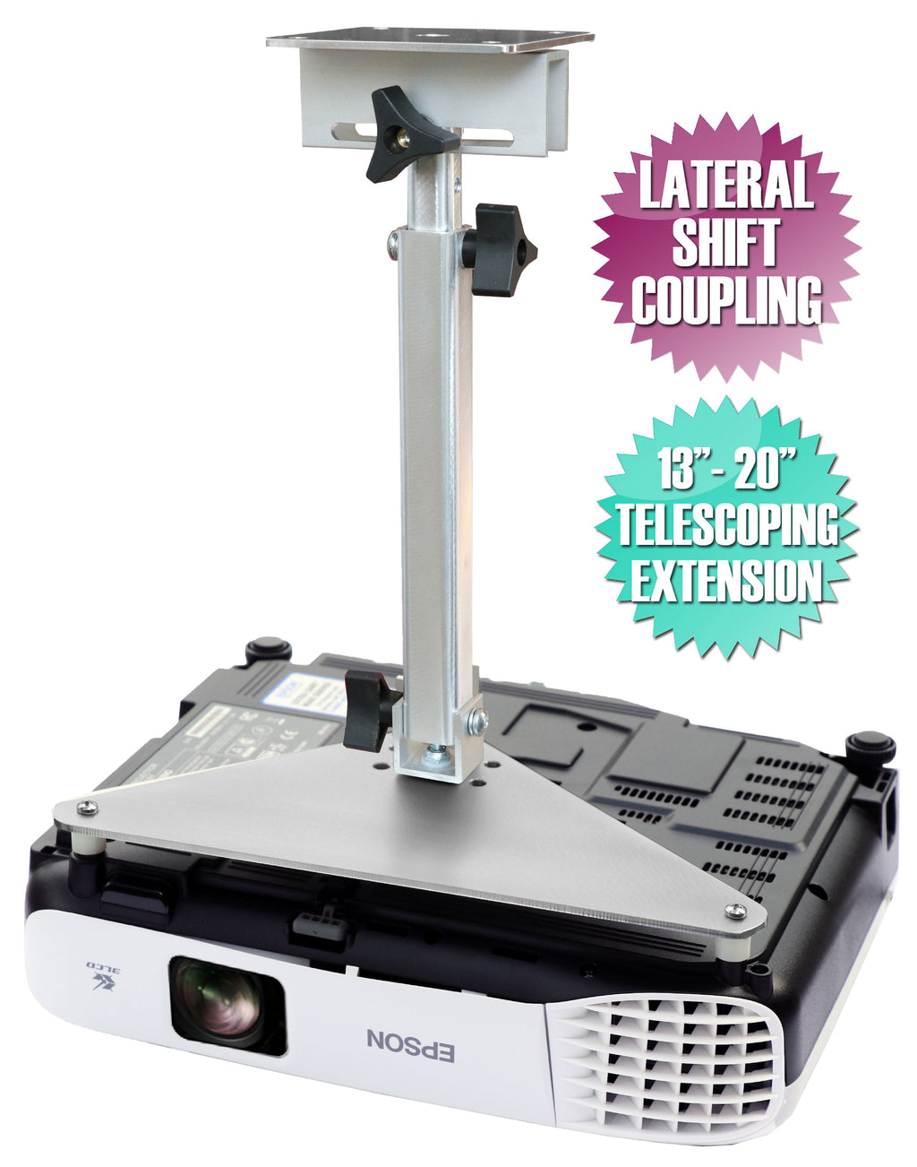 Projector Ceiling Mount for Epson EB-W03 EB-W04 EB-W120 EB-W130 EB-W17 EB-W18