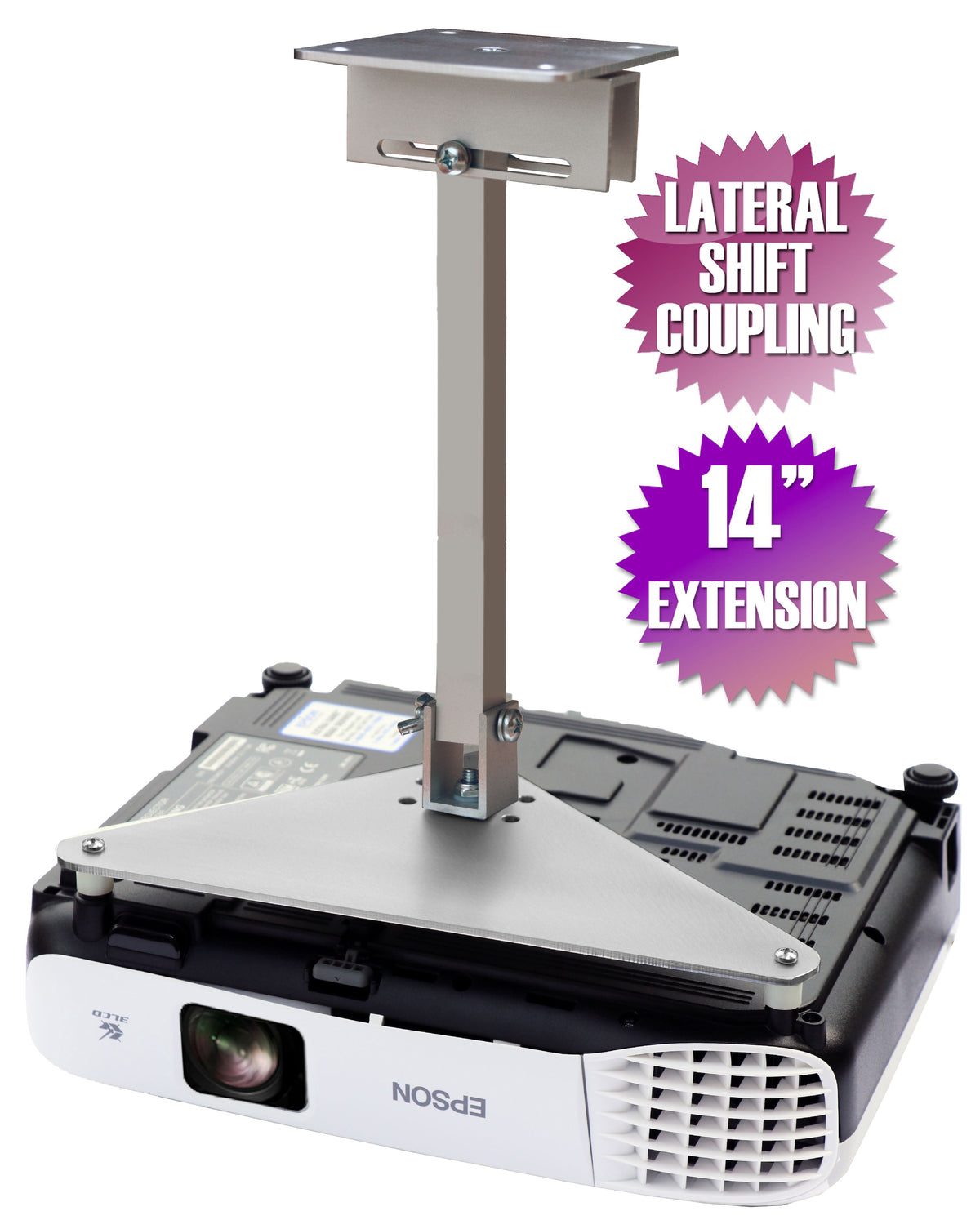 Projector Ceiling Mount for Epson PowerLite Home Cinema 640 725HD 730HD 740HD