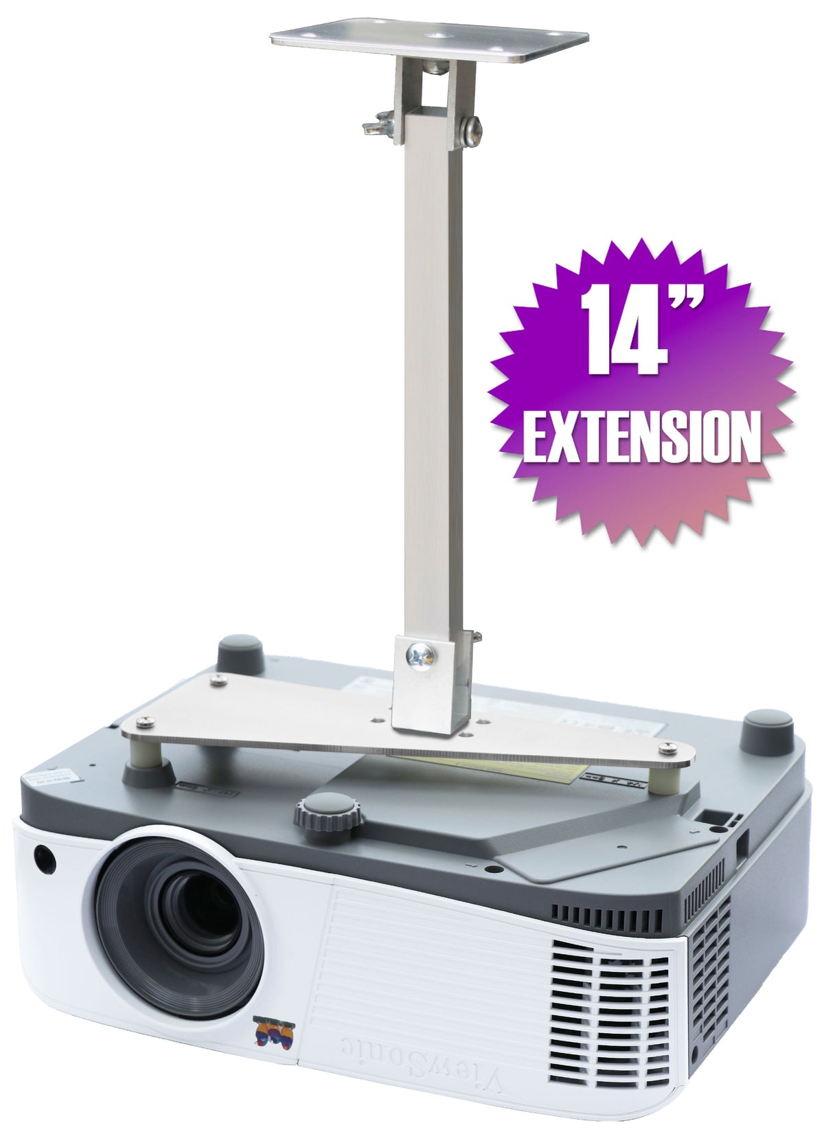 Projector Ceiling Mount for ViewSonic PG705HD PG705WU PX727-4k PX747-4K