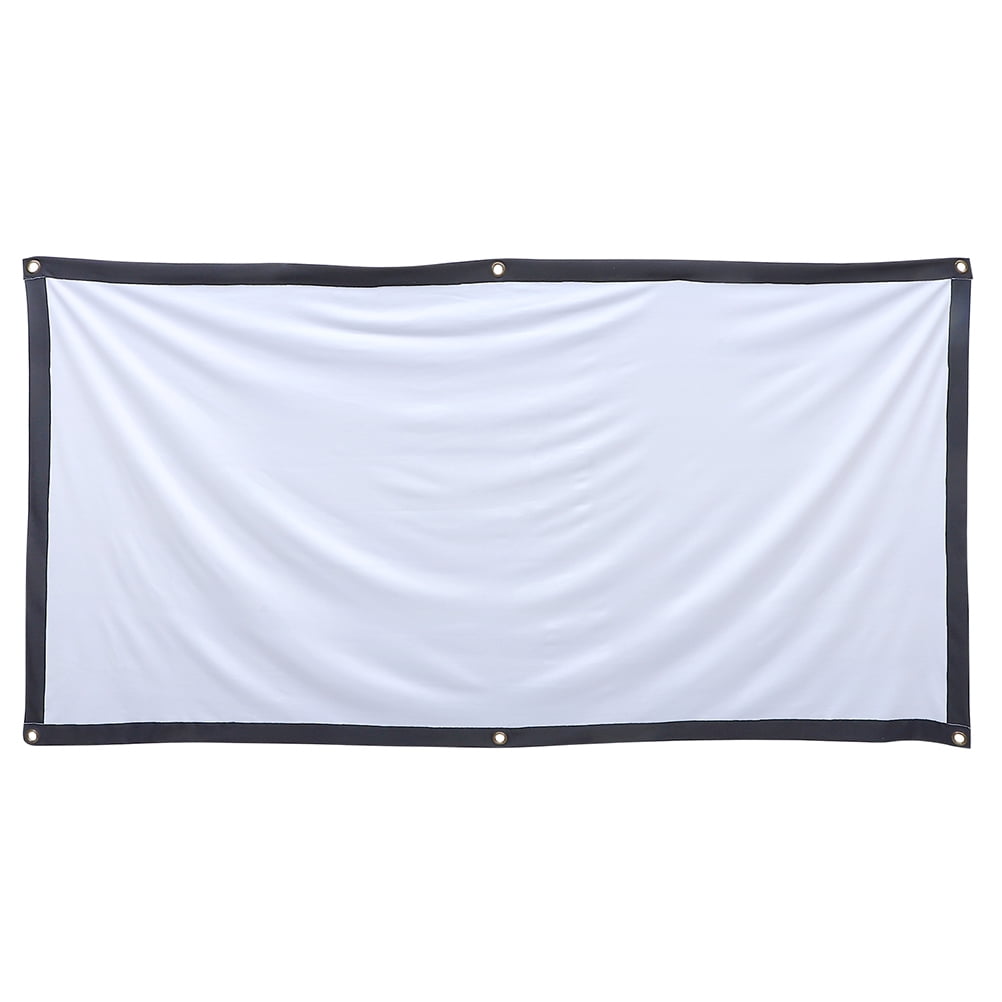 Projector Screen Cloth Portable Outdoor Anti Crease Polyester Projection Screens