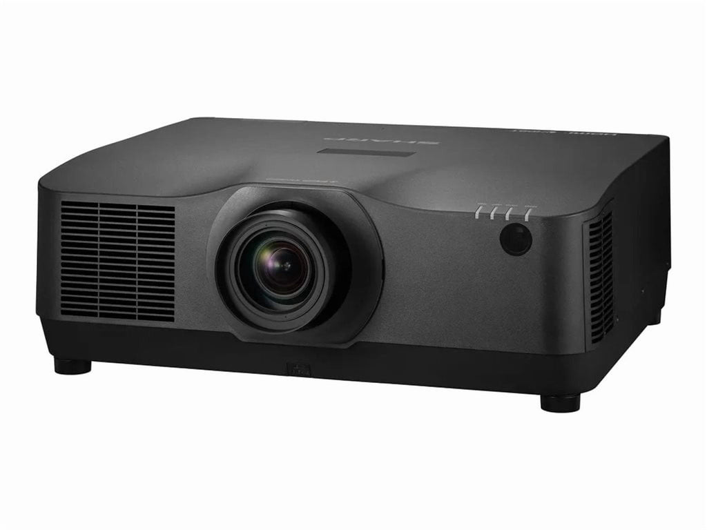 Sharp XP-A104U-B - 3LCD projector - 10000 lumens - WUXGA (1920 x 1200) - 16:10 - 4K - no lens - LAN - black - with NEC InstaCare Next Business Day Exchange