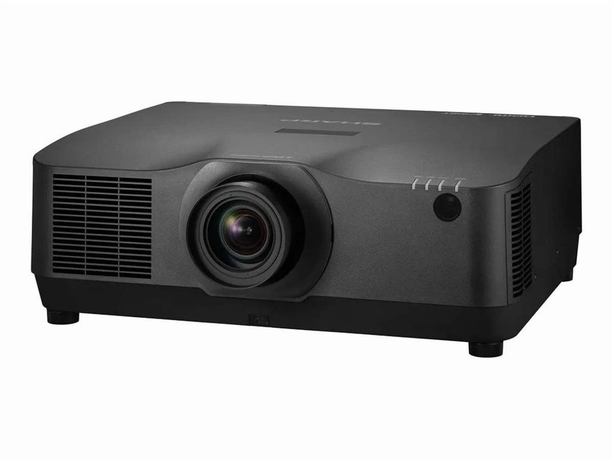 Sharp XP-A104U-B - 3LCD projector - 10000 lumens - WUXGA (1920 x 1200) - 16:10 - 4K - no lens - LAN - black - with NEC InstaCare Next Business Day Exchange