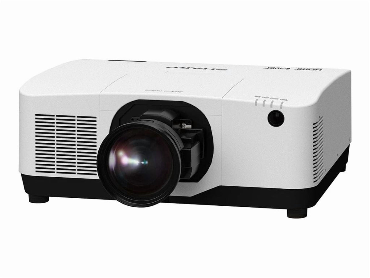 Sharp XP-A155U-W - 3LCD projector - 14000 lumens - WUXGA (1920 x 1200) - 16:10 - 4K - no lens - LAN - white
