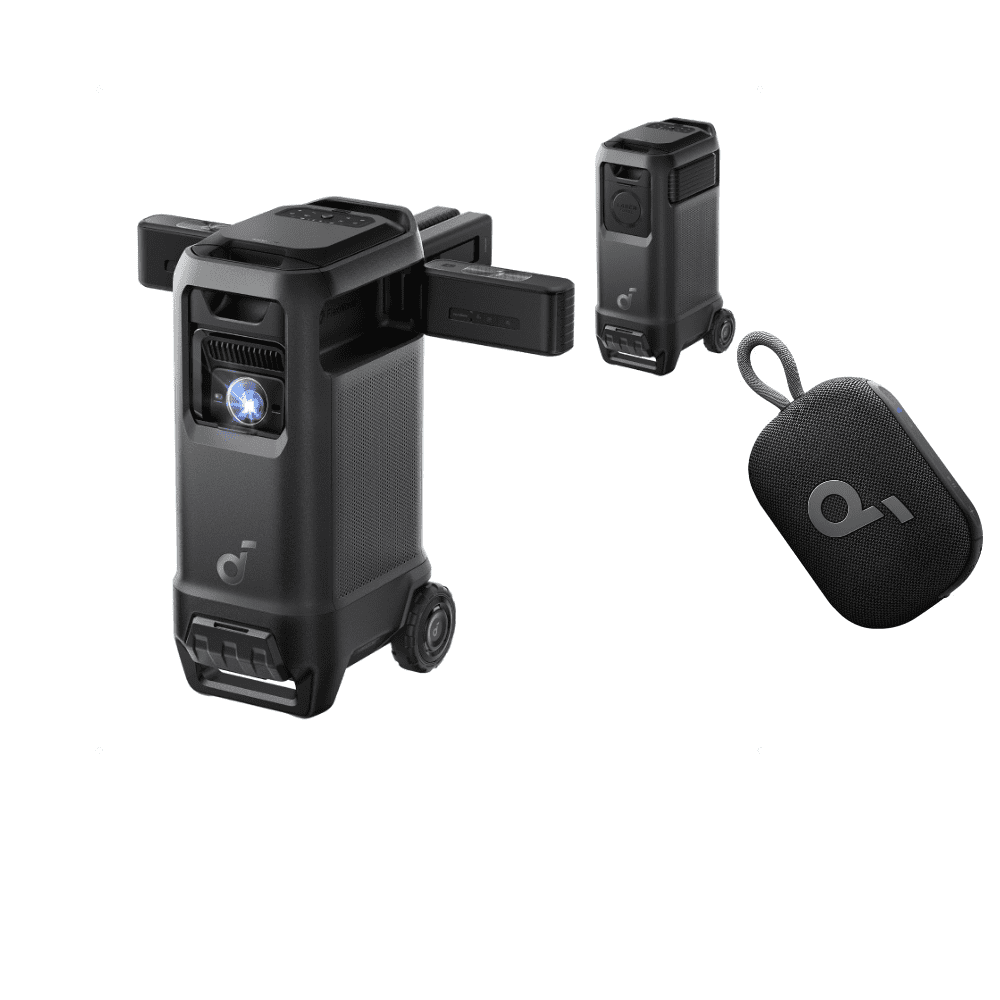 Soundcore Nebula X1 Pro 4K with Select 4 GO, Triple Laser, 3500 ANSI Lumens, Spatial Sound, 56000:1 Contrast, Optical Zoom