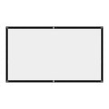 VANLOFE Projector 60/72/84/100/120/150inch Portable Foldable Wall Projector HD Screen 16:9 Home Theatre Outdoor