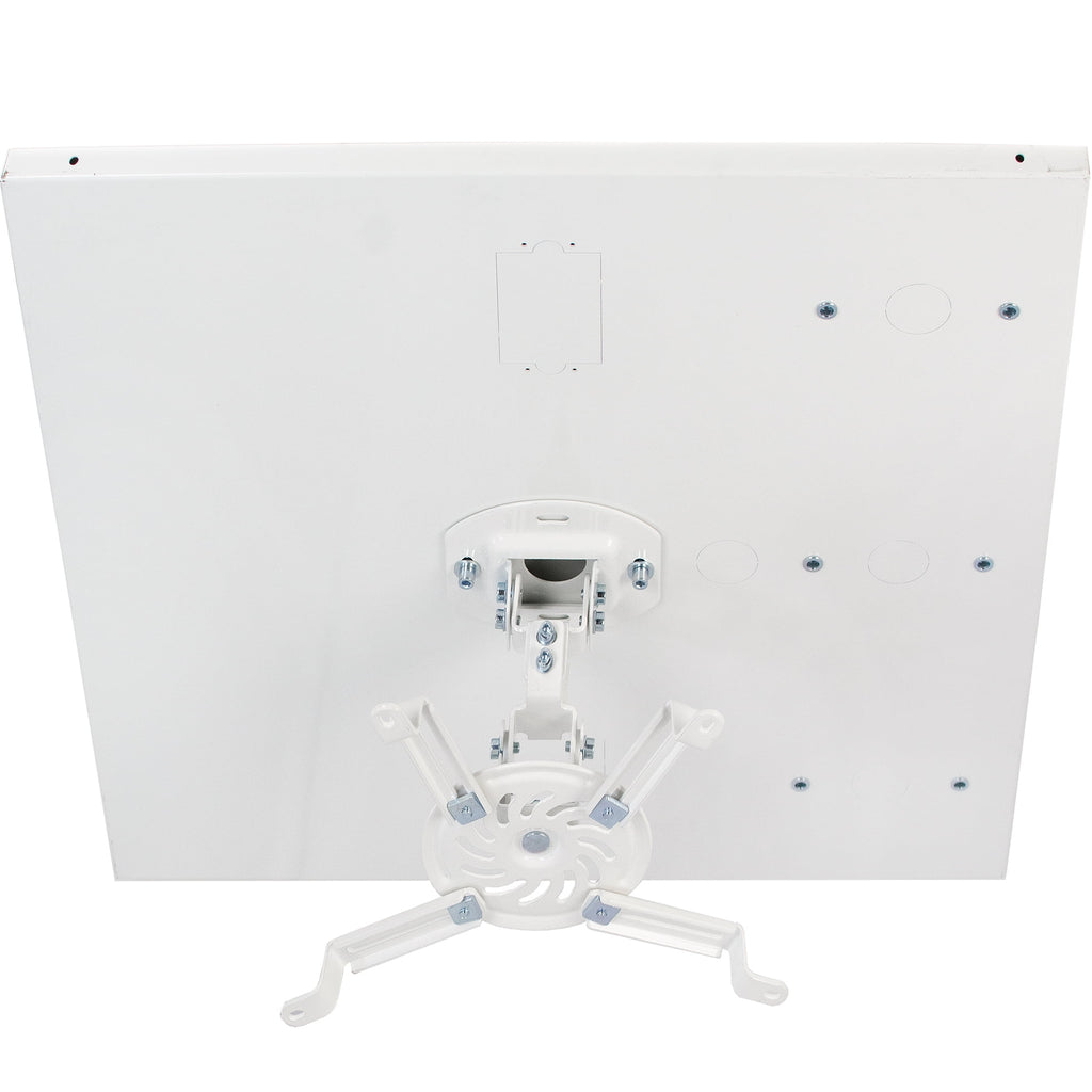 VIVO Universal White Adjustable 2x2 ft Drop Ceiling Projector Mount