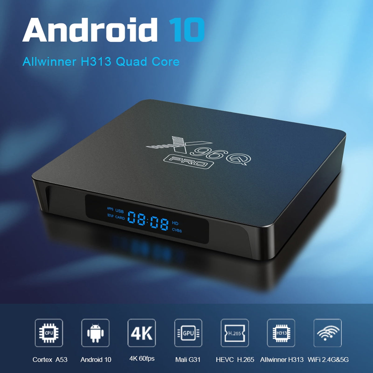 VORALYN 2026 New Android Smart Uhd 4K Internet Tv Set-Top Box,Quad-Core,4G&5G Wifi,Remote Control for Home Entertainment,Streaming,Gaming,Smart Tv Upgrades,Video Conferencing