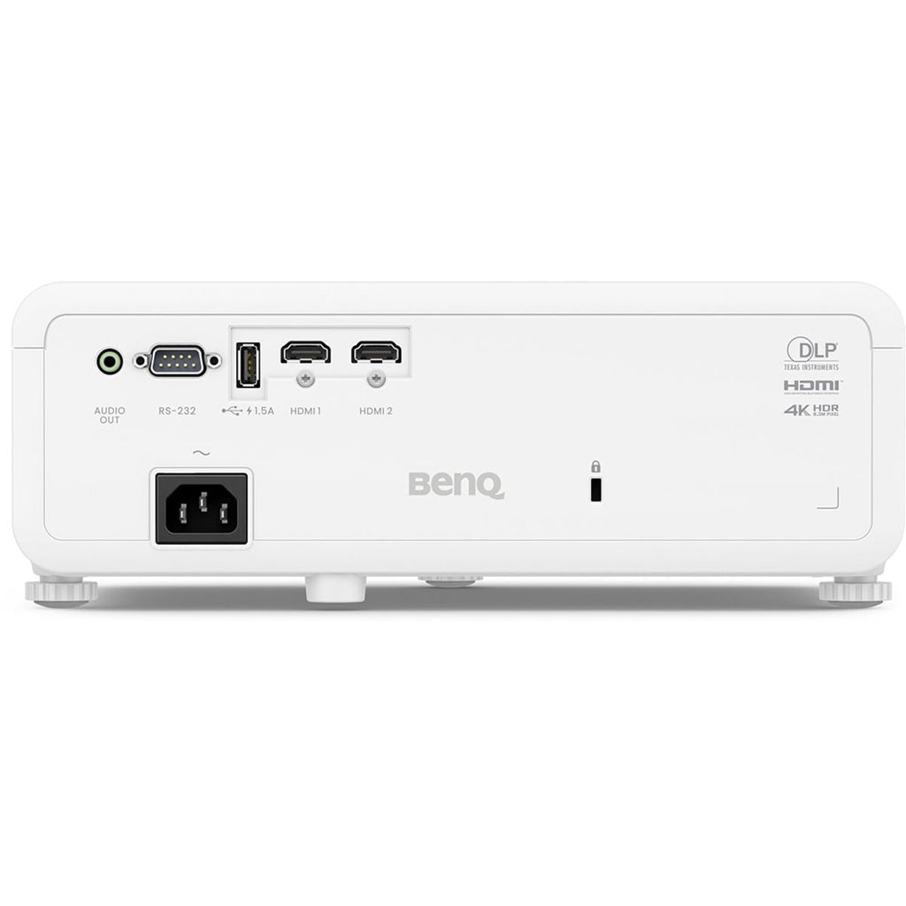BenQ TK710 4K Ultra HD HDR Laser DLP Home Theater Gaming Projector, Bundle with H&A Ceiling Mount