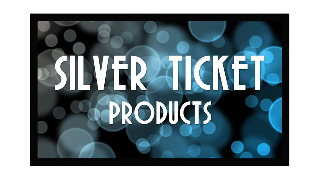 STR-169120-G Silver Ticket, 120" Diagonal, 16:9 Cinema Format, 4K Ultra HD Ready, HDTV (6 Piece Fixed Frame) Projector Screen, Grey Material