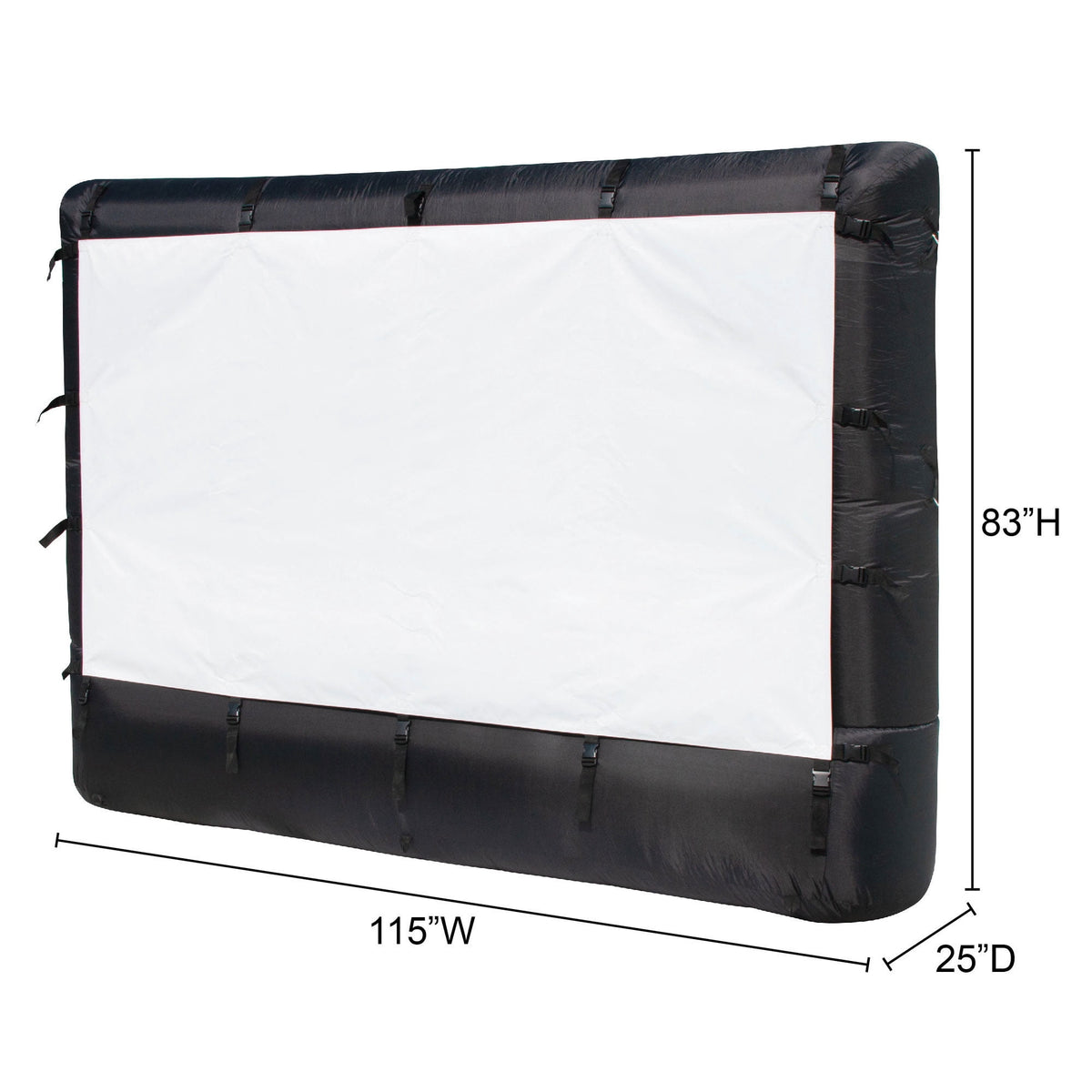 Airflowz 9.5' Inflatable Widescreen Movie Screen w/Blower & Carry Bag