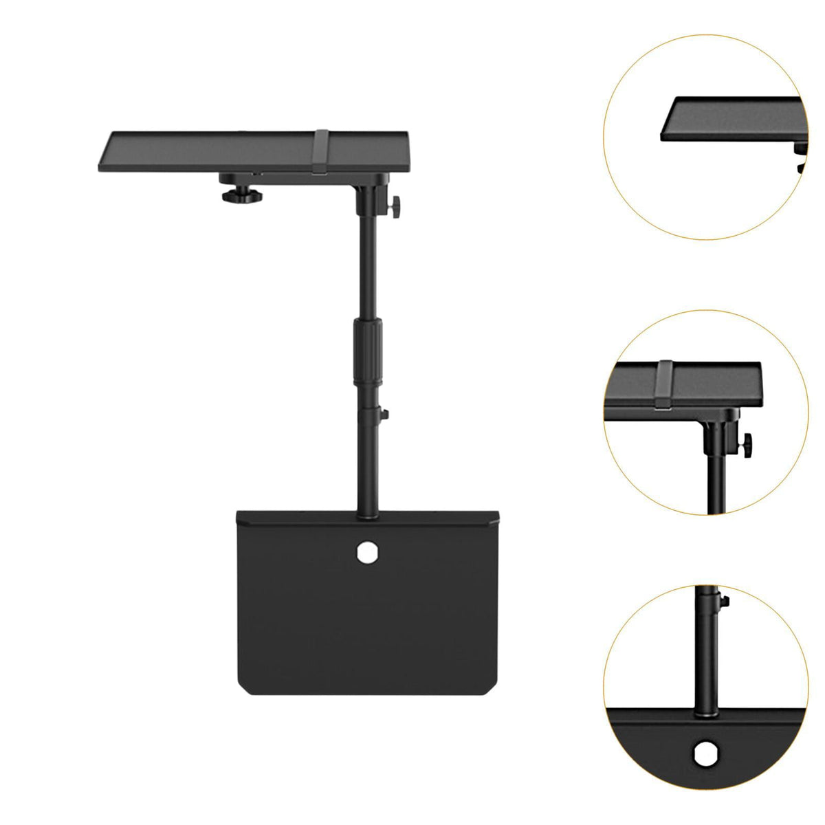 colcolo Projector Stand Height Adjustable Invisible Installation Projector Bracket Mount