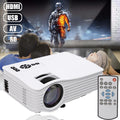 Compact Multimedia Projector, HD 1080p Support, Up to 130" inch Display,1000Lumen BETT