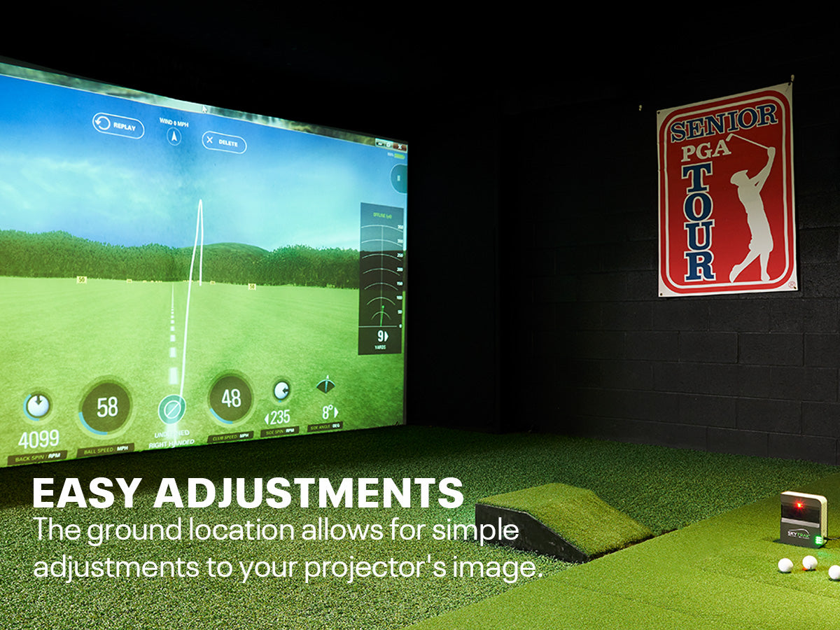 SKYTRAK Protective Floor Projector Mount