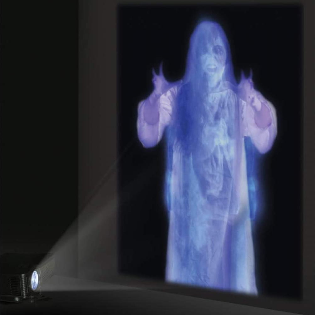 Fabric Rear Projection Screen for Virtual Halloween and Christmas Window Videos