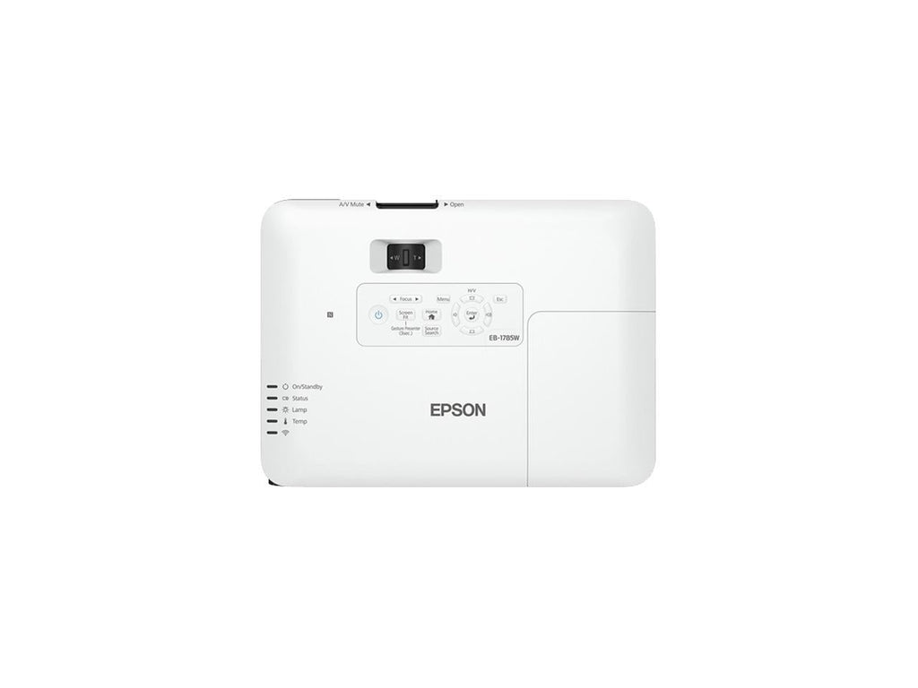 Epson PowerLite 1280 x 800P Wireless WXGA 3LCD Projector, White