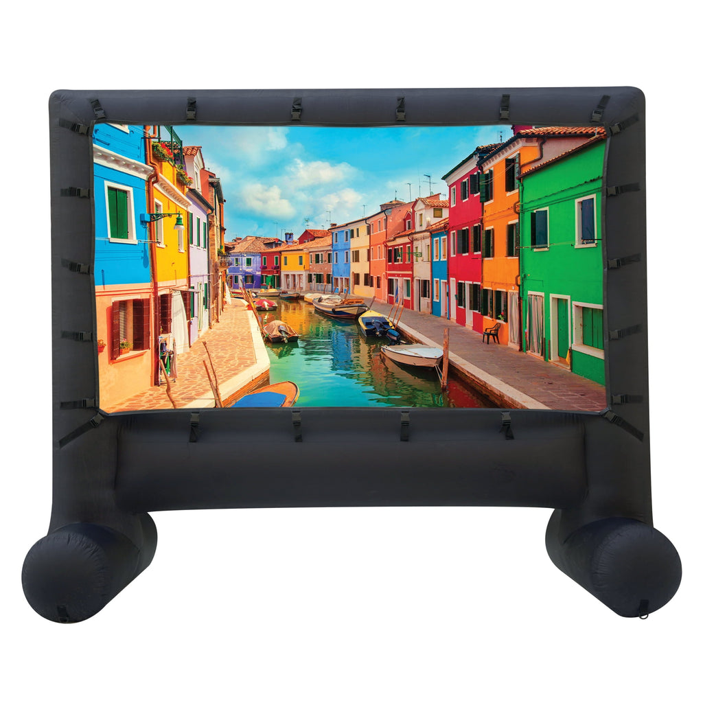 GPX 10' Viewing Area Portable Inflatable Projector Screen, PJSO1404