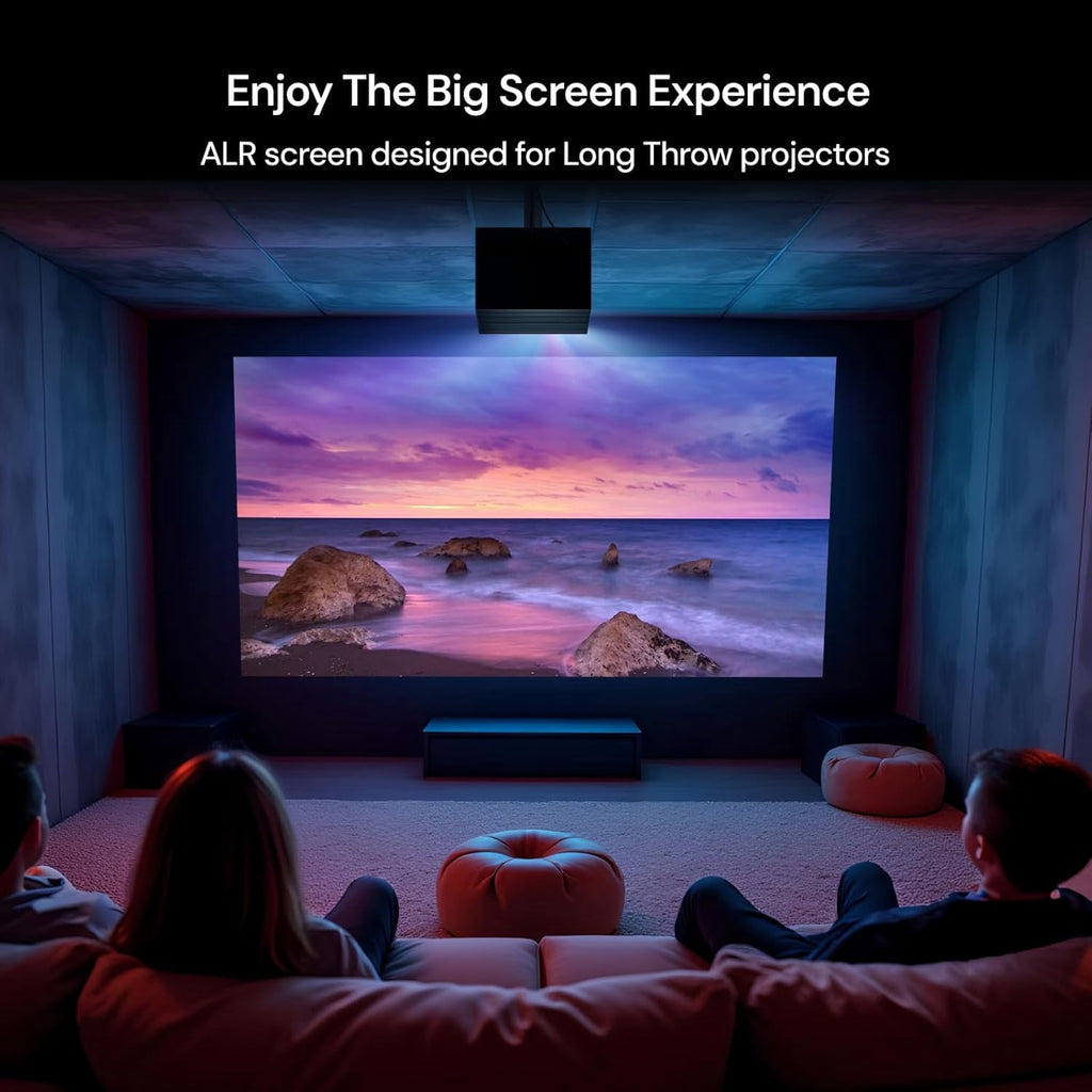120" Long Throw Fresnel ALR Screen，4K/8K Ultra HD，1.8dB Gain
