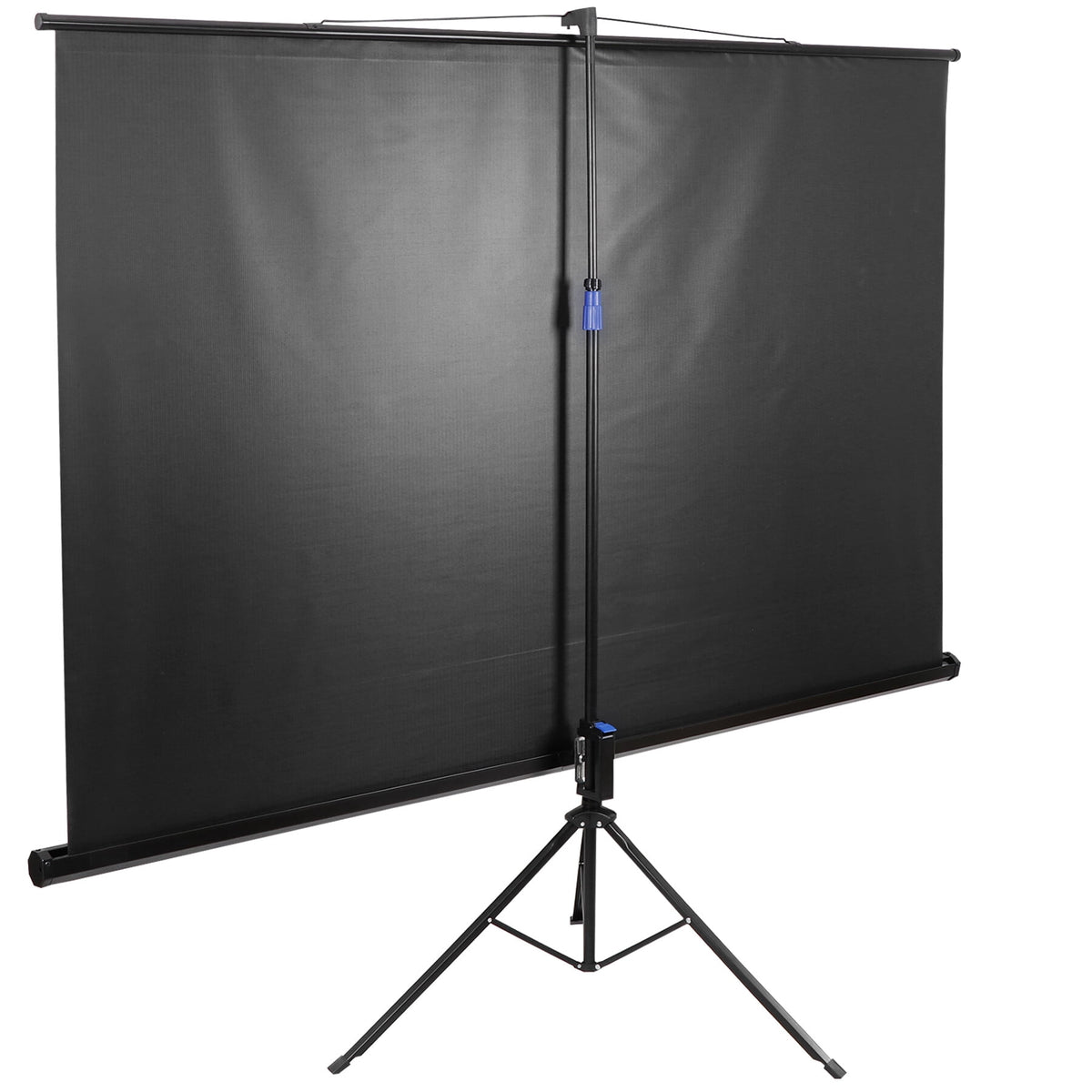 ZENSTYLE 84" 16:9 HD Projector Screen Stable Tripod Stand Movies Presentations with Carry Bag Black