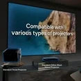 150-inch Fixed Frame Projector Screen, 1.3dB Gain, 80% Picture Quality Enhancement, 4K/8K Ultra HD, 3D Compatible, Works with Long Throw, Short Throw & Ultra Short Throw Projectors