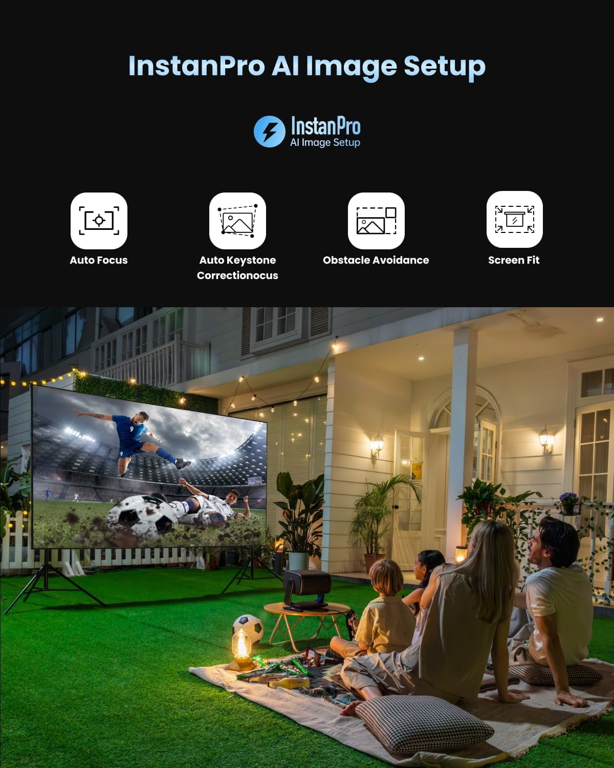Dangbei N2 mini 1080P Projector with Wifi and Bluetooth, Netflix Officially Licensed, Dolby Audio, Auto Keystone Correction