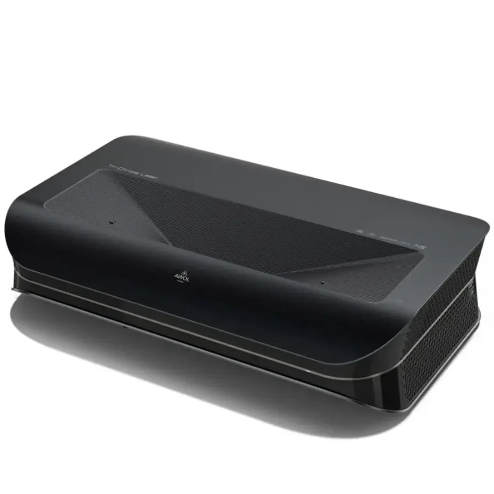 Restored AWOL Vision LTV-3000 Pro 4K Ultra Short Throw Triple Laser Projector, 0.25:1 Ratio