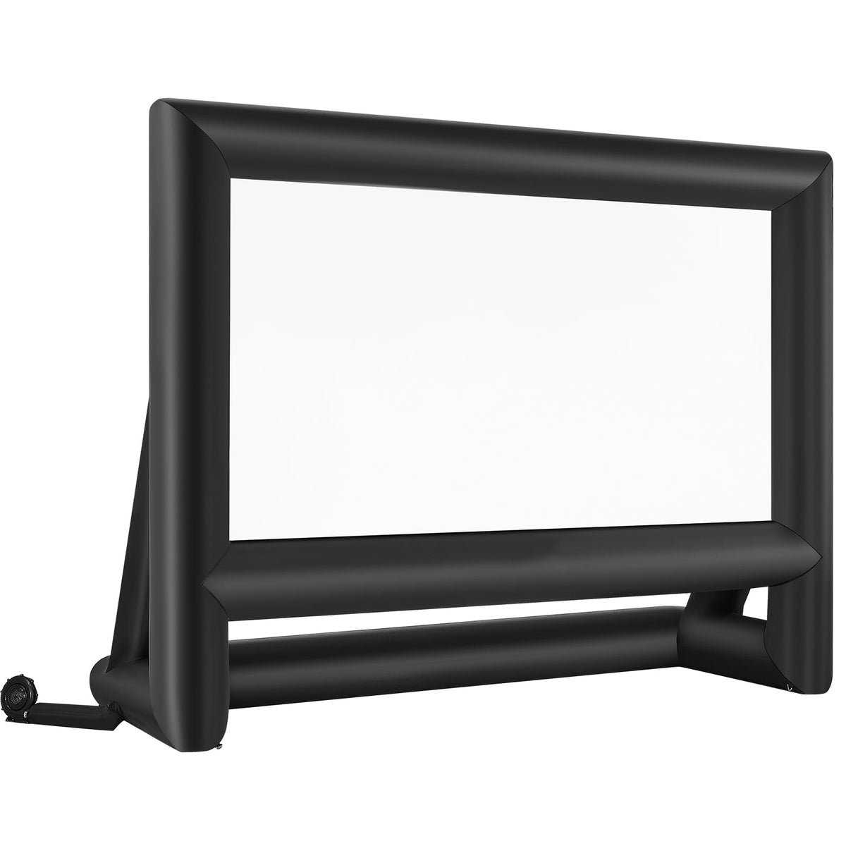 KFFKFF 20FT Inflatable Movie Screen with Storage Bag, 16:9 Projection Screen for Outdoor Events, Backyard Entertainment, and Home Theater Setup