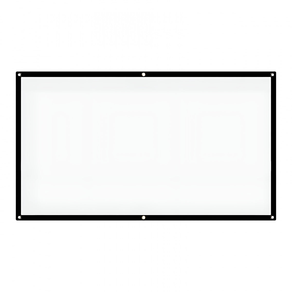 GJX 120" Portable Projector Screen with Stand,Outdoor Projector Screen,White