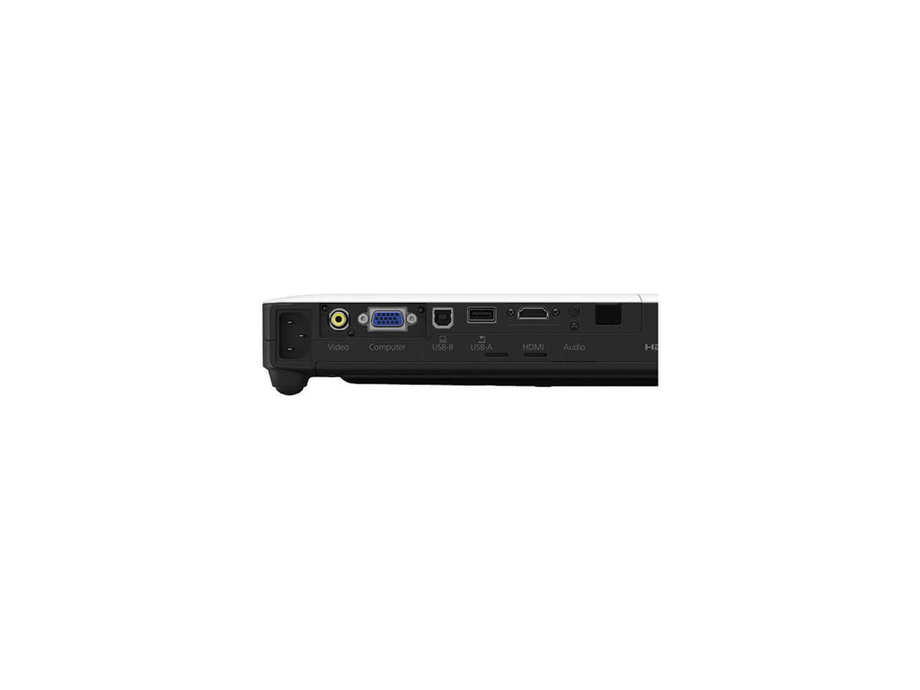 Epson PowerLite 1280 x 800P Wireless WXGA 3LCD Projector, White