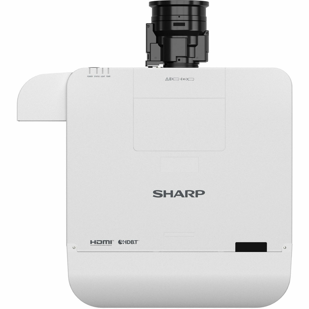 Sharp XP-A155U-W - 3LCD projector - 14000 lumens - WUXGA (1920 x 1200) - 16:10 - 4K - no lens - LAN - white