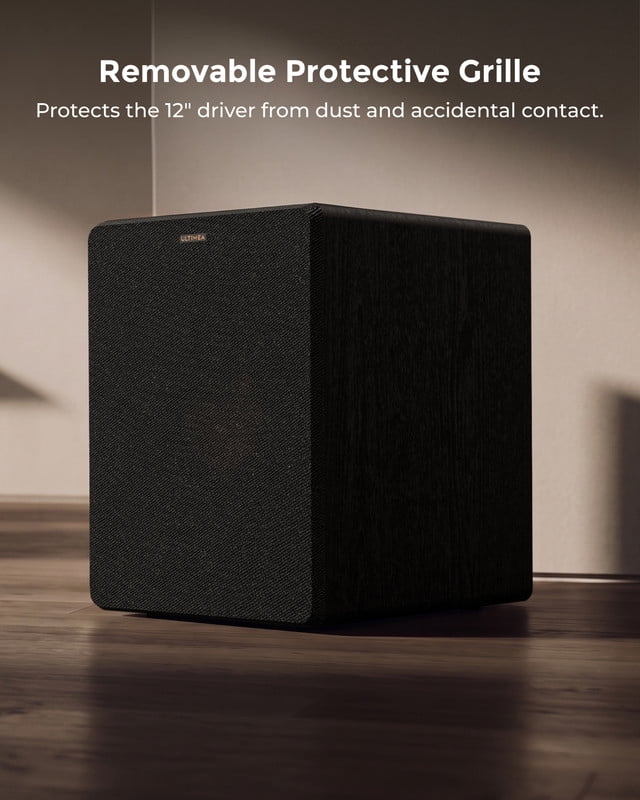 ULTIMEA SUB12 12" Powered Subwoofer with Wireless Adapter, App Bass Control