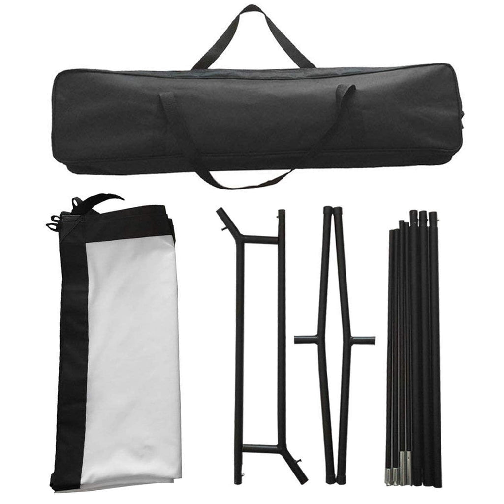 Khomo Gear Jumbo 120 inch 16:9 Portable Outdoor and Indoor Theater Projector Screen with Stand Legs
