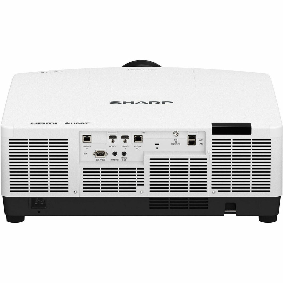 Sharp XP-A155U-W - 3LCD projector - 14000 lumens - WUXGA (1920 x 1200) - 16:10 - 4K - no lens - LAN - white