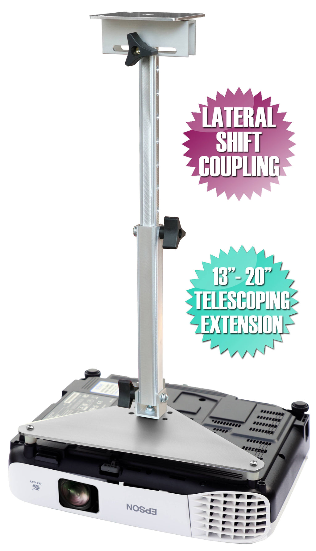 Projector Ceiling Mount for Epson EB-W03 EB-W04 EB-W120 EB-W130 EB-W17 EB-W18