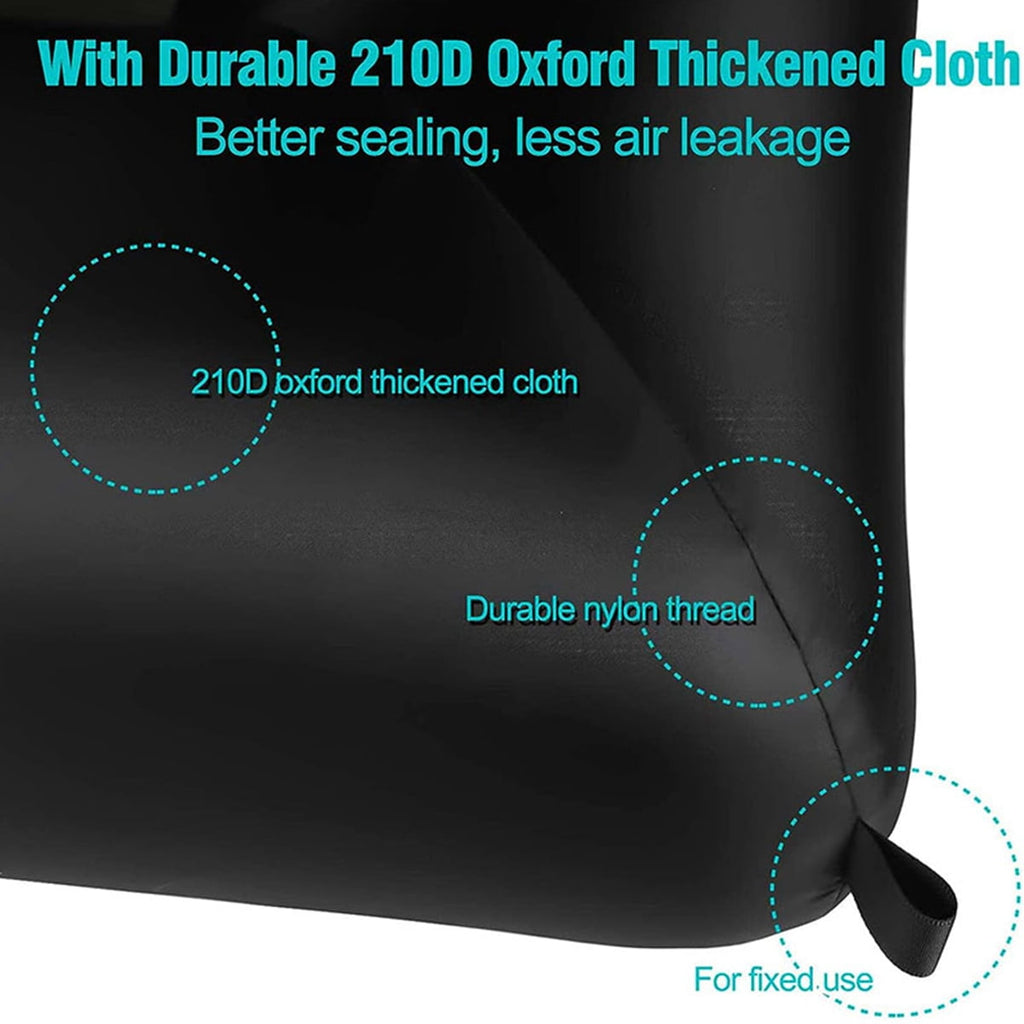 21 feet Inflatable Outdoor Projector Movie Screen - Blow Up Screen for TV & Movies with Blower Portable Projection Screen for Home Theater Outdoor Indoor Support Front & Rear Projection