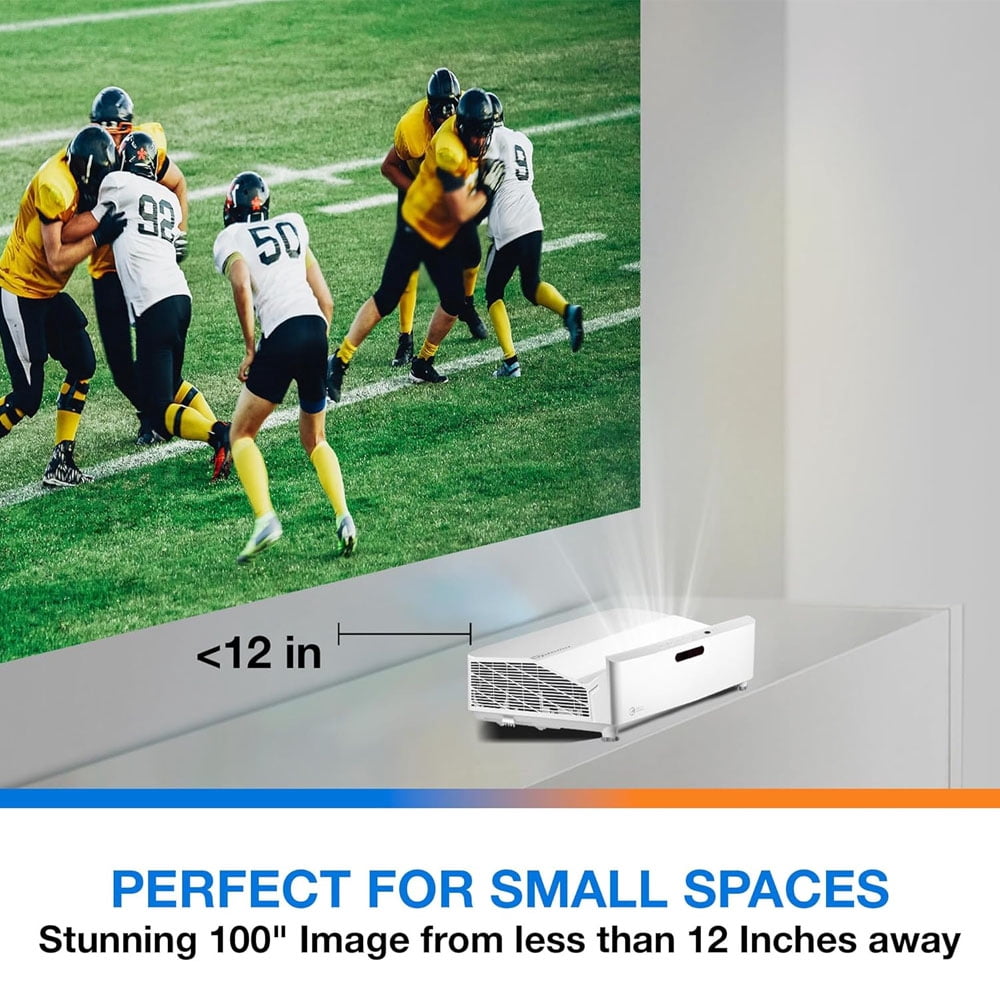 Optoma GT4000UHD Ultra-Short Throw 4K UHD Home Cinema Laser Projector
