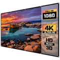 onn 120 in 16:9 Portable Indoor/Outdoor Wall-Mounted Theater Projection Screen